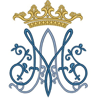 Matriz de matriz Matriz De Bordado Mariano Coroa Combinado